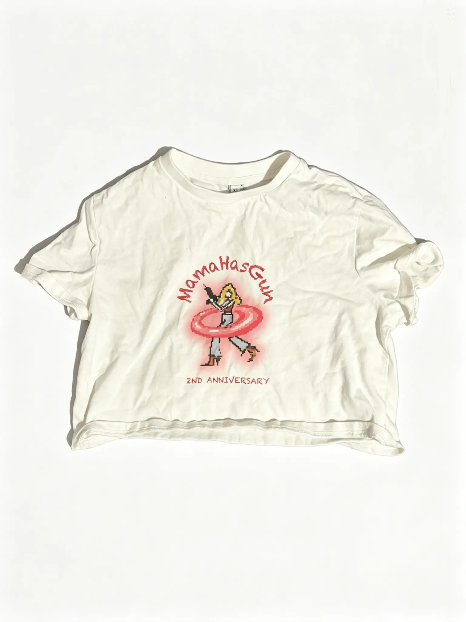 Pixel Art Crop Tee